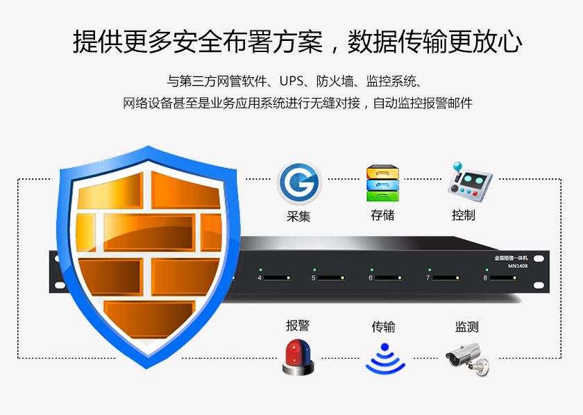 提供更多安全部署方案 数据传输更放心